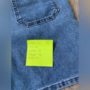 Lee VTG  Denim Paper Bag High Waisted Mom Shorts Blue Wash Cinched Waist Size 4/6 Photo 5