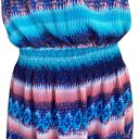 Fun & Flirt women's medium multi-colored stretchy open back tank style dress Photo 7