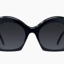 Loewe NEW  LW 40077I 01B Oversized Round Sunglasses 54 mm Black Photo 5