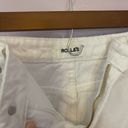 Rolla's  White Ripped Denim Shorts Photo 1