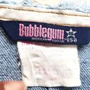 Bubblegum  USA Mini Skirt Womens 9/10 Denim Distressed Patchwork 90s Y2K VTG Photo 2