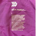 All In Motion  Women's Stretch Woven Purple Dress Athleisure L Photo 4