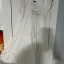 Angie Flowy White Dress Photo 1