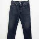 RE/DONE Redone Aged Black High-Rise Stove Pipe Jeans Photo 1