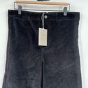 Everlane NWT  Black Relaxed High Rise Full Length Wide-Leg Corduroy Pants Size 12 Photo 7