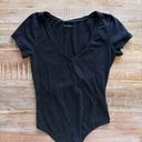 Abercrombie & Fitch Black Bodysuit Photo 0