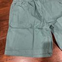 Woman Within  Shorts 14 W Elastic Waist Teal Pocket Mom Shorts Photo 4