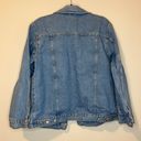 Old Navy Blue Denim Oversized Trendy Jean Jacket, Womens Size XXL Photo 2