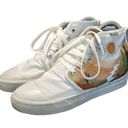 Daisy BANGS Desert  Embroidered High Top Sneakers White Womens 5.5 Shoes Lace Up Photo 0