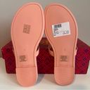 Tory Burch  Miller leather Metal Medallion Flat Thong Sandals Size 8 NIB Photo 5