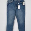 Good American  Good Classic Raw Edge Ankle Jeans NEW Blue Women's Size 2 / 26 Photo 0