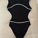 ZARA Backless Black Bodysuit Photo 0