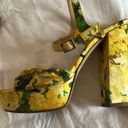 Kate Spade  Floral Strappy Open Toe Ila Italian Sandal Platform Heels Photo 9