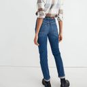 Madewell The Tall High-Rise Slim Boyjean Twyford Wash 26T Blue High Rise Tapered Photo 1