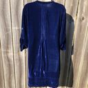 CP Shades  Free People Small Velvet Tunic Dress Silk Top Blue Regina Top S Photo 10