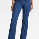 Macy's COPY - Women's Relaxed Fit Pull-On Flare Jeans Knox Rose blue trousers size M l… Photo 0