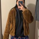 Uniqlo Fluffy  Brown Jacket Photo 3