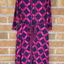 Monsoon  Gabby Geo Print Shirt Dress size 8 Photo 2