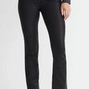 Madewell Mid Rise Kick Out Jean in True Black Coated 33 Photo 0