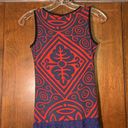 Custo Barcelona VTG  Embroidered Mixed Fabric Buddhist Dress. Size S Photo 5