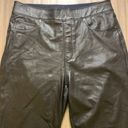 Spanx  Leather Like Ankle Skinny Pant Black Size Medium Photo 5