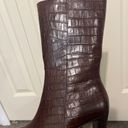 Krass&co Wesley and  Boots Genuine real leather reptile heel size 8 Brazil shoes Photo 5