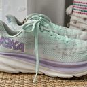 Hoka  One One Clifton 9 Sunlit Ocean Lilac Mist Road-Running Sneakers Women’s 7.5 Photo 1