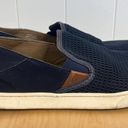 Olukai  Pehuea Navy Perforated Slip On Shoes SZ W10 Photo 3