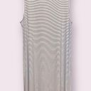 Renee C . Porsche Knit Swing Dress in white and black stripes- size 3XL Photo 1