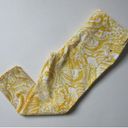 Chico's NWT  Santorini Scroll Platinum Crop in Daffodil Yellow Slim Jeans 0 / 4 Photo 4