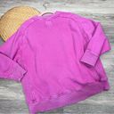 Aerie  down to earth crewneck sweatshirt in pink Photo 3