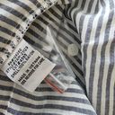 Velvet Heart Blue Striped Button-Down Blouse, Women's S Photo 4