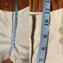 Krass&co Vintage NY& Trousers 6 PETITE Beige Loose Leg Mid Rise Seersucker Women 90s Photo 12