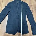 BCBGMAXAZRIA  Striped Executive Martine Blazer Womens Size XXS Single Button Photo 12