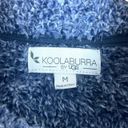 Koolaburra by Ugg Marled Pullover Sweatshirt Teddy Fuzzy Front Kangaroo Pouch Photo 1