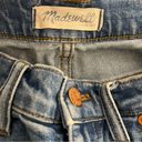 Madewell  Mid Rise Kick Out Crop Jeans Womens Size 29 Med Wash Photo 7