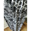 Susan Lawrence  Black/White Polyester Maxi Dress Photo 3