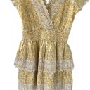 American Eagle  Garden Party Yellow Tiered Dress Photo 6