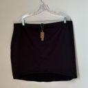 SKIMS  Short Swim Skirt in Onyx Photo 2