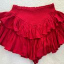 Rock n rags Red  Flowy Skirt Photo 1