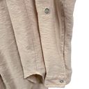 Calvin Klein Jeans  Dusty Rose Button Down‎ Roll Tab Long Sleeve Blouse Top Small Photo 3