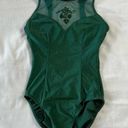 One Piece Janten Images Small Vintage Green Swim Suit  Bodysuit Photo 0