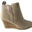 DV by Dolce Vita Women's Boots Size 9 Bootie Beige Gerdy Ankle Wedge New Photo 0