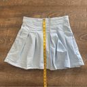 American Eagle  Pleated School Girl Mini Skirt Light Blue 8 Cotton Photo 8