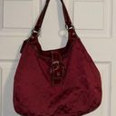 Coach  Soho Signature Large Hobo Bag Crimson Red Photo 0