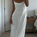 ZARA Dress midi tube slip satin wedding summer party Photo 3