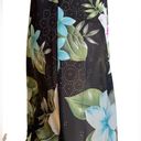 Petra Fashions  Vintage 90s Tropical Boho Floral Cowl Neck Lingerie Slip Dress Photo 2