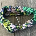 Aerie Green and Purple Knot Front Headband New With Tags Photo 3