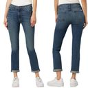 Hudson Jeans  Blair High Rise Straight Leg Blue Crop Sustainable Denim 29-30 EUC Photo 1