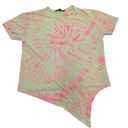 Generation Love  Shirt Women Small Yellow Pink Tie Dye Short Sleeve Crew Neck Tee Photo 0